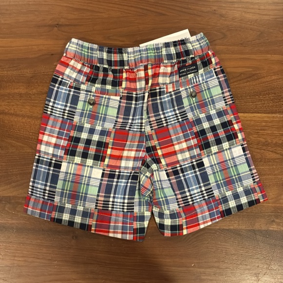 NWT- Janie and Jack Madras Shorts - Picture 3 of 4